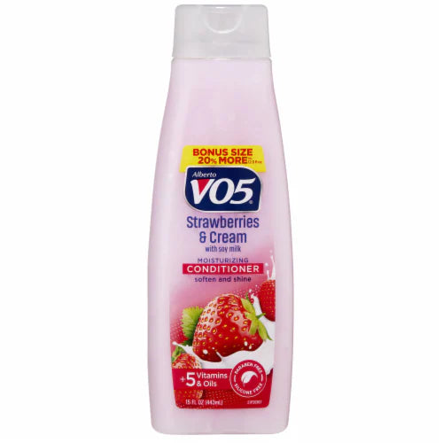 V05 STRAWBERRIES & CREAM WITH SOY MILK MOISTURIZING CONDITIONER