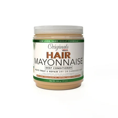 AFRICAN BEST ORGIGNAL HAIR MAYONAISE 18 OZ BONUS