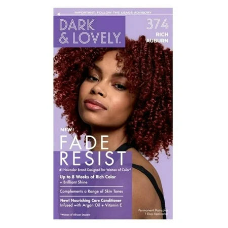 DARK & LOVELY HAIR PERMENT COLOR RA374