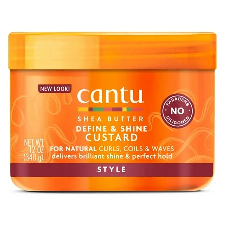CANTU DEFINE & SHINE CURL CUSTARD 12 OZ