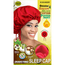 QFITT DRAWSTRING SLEEP CAP 824