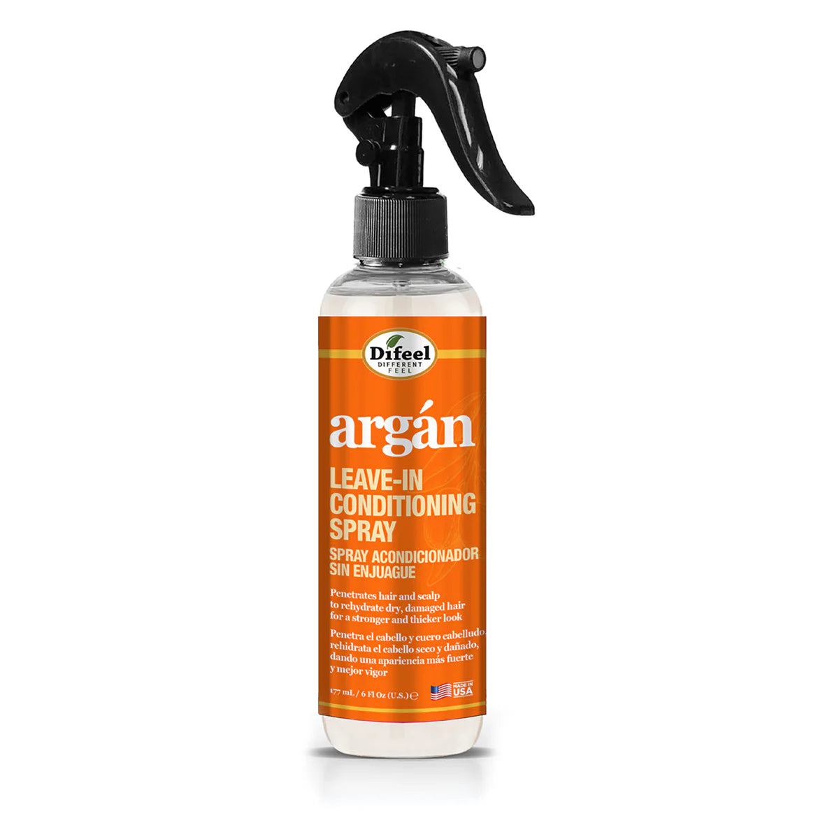DIFEEL BLACK CASTOR OIL LEAVE IN CONDITIONING SPRAY 8OZ