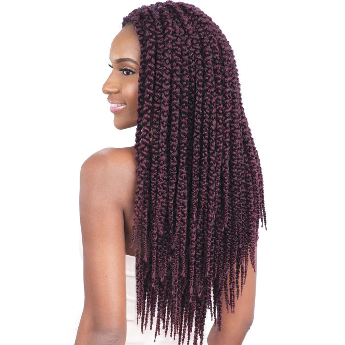MODEL MODEL GLANCE BRAID PIXEL BRAID 18"