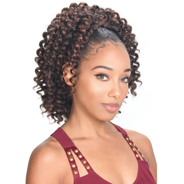 ZURY MISS V WANDA CURL DRAWSTRING PONYTAIL