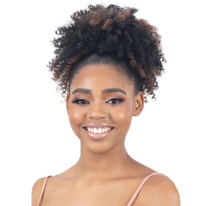 MODEL MODEL DRAW STRING TWINKLE POM MEDIUM PONYTAIL