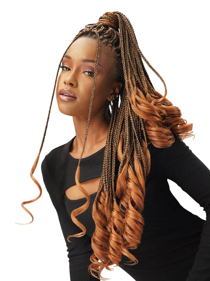 ZURY 6X FRENCH CURL BRAID PRE-STRETCHED 40"
