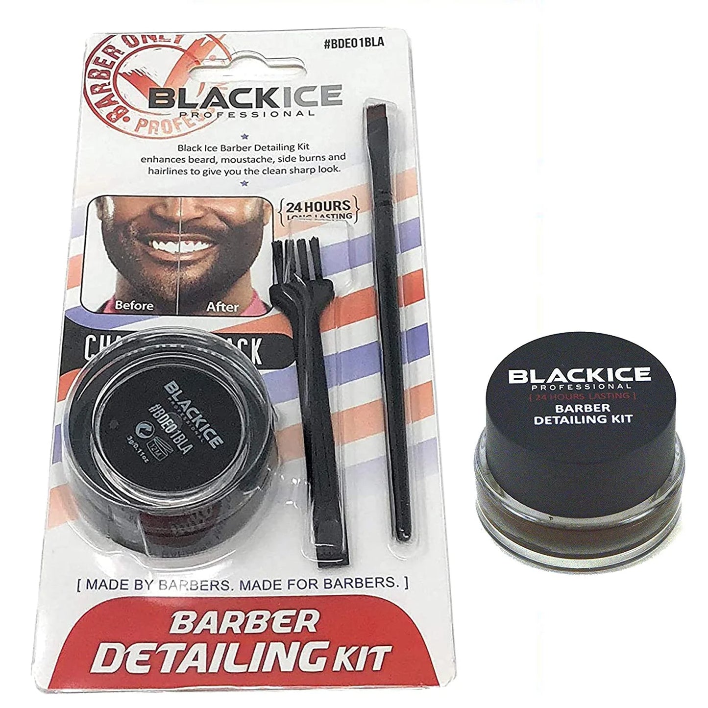 BLACK ICE DETAILING KIT BLACK 0.11OZ