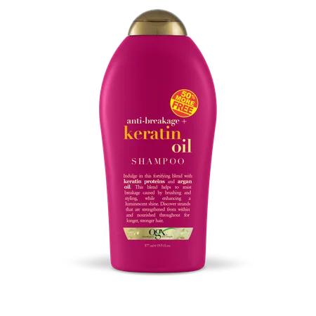 OGX KERATIN OIL SHAMPOO 19OZ
