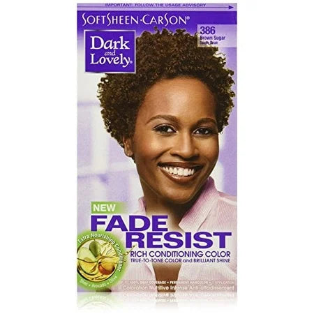 DARK & LOVELY HAIR PERMANENT COLOR BRS386