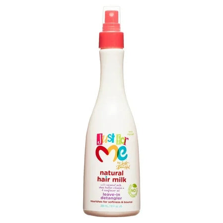 JUST FOR ME NATURAL MILK LEAVE IN DETANGLER 10 OZ
