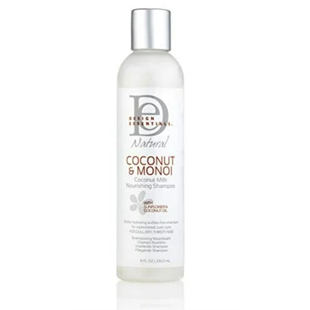 DESIGN ESSENTIALS COCONUT SHAMPOO 8OZ