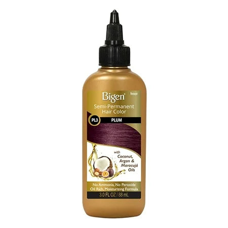 BIGEN SEMI-PERMANENT HAIR COLOR PLUM PL3 3OZZ