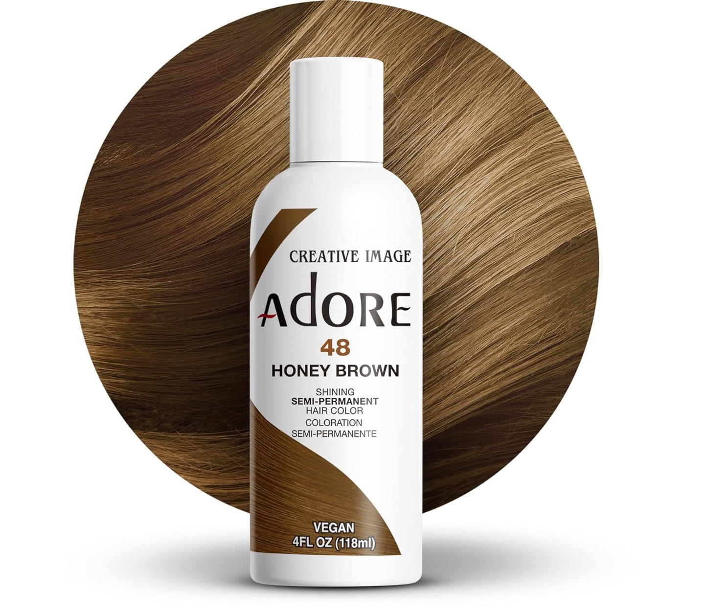 ADORE RINSE HAIR COLOR COGNAC #50 4OZ