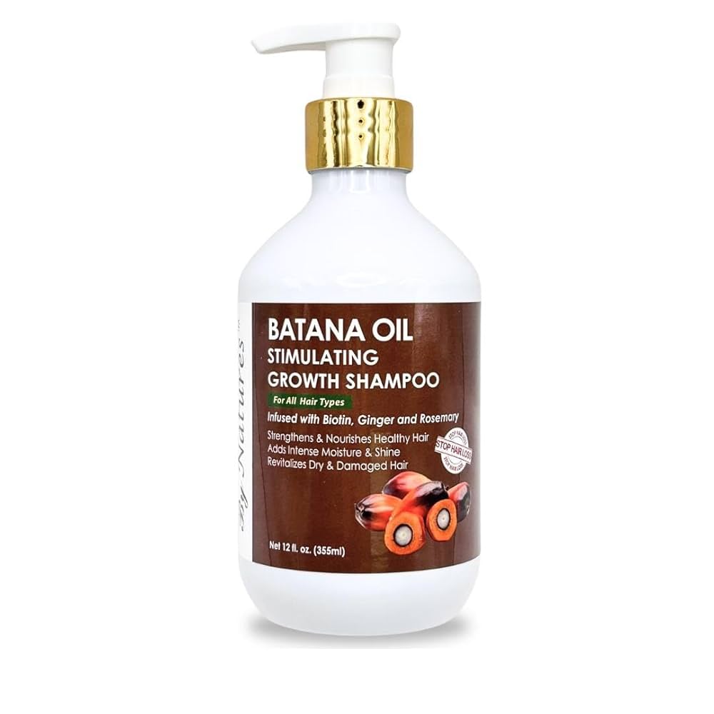 BY NATURES BATANA OIL GROW SHAMPOO
