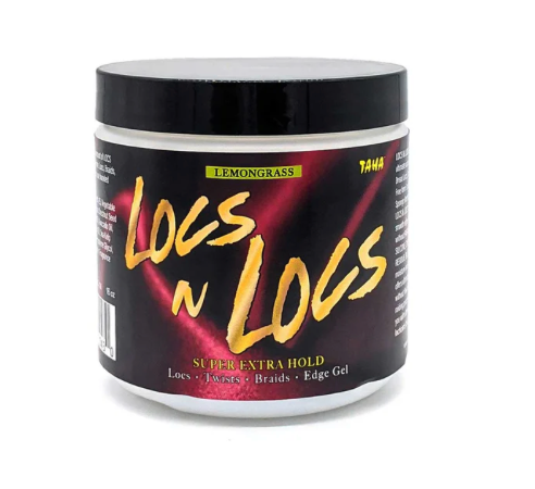 TAHA BRAIDING GEL LOCS N LOC LEMON GRASS 16OZ