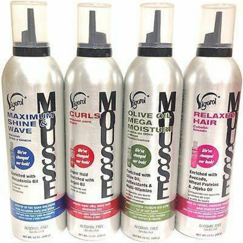 VIGOROL MOUSSE MAX SHINE 12 OZ