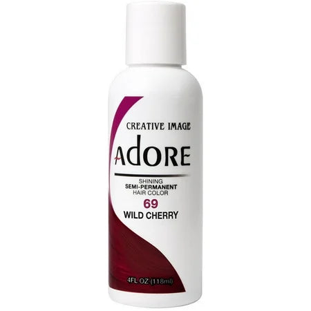 ADORE RINSE HAIR COLOR WILD CHERRY #69 4OZ