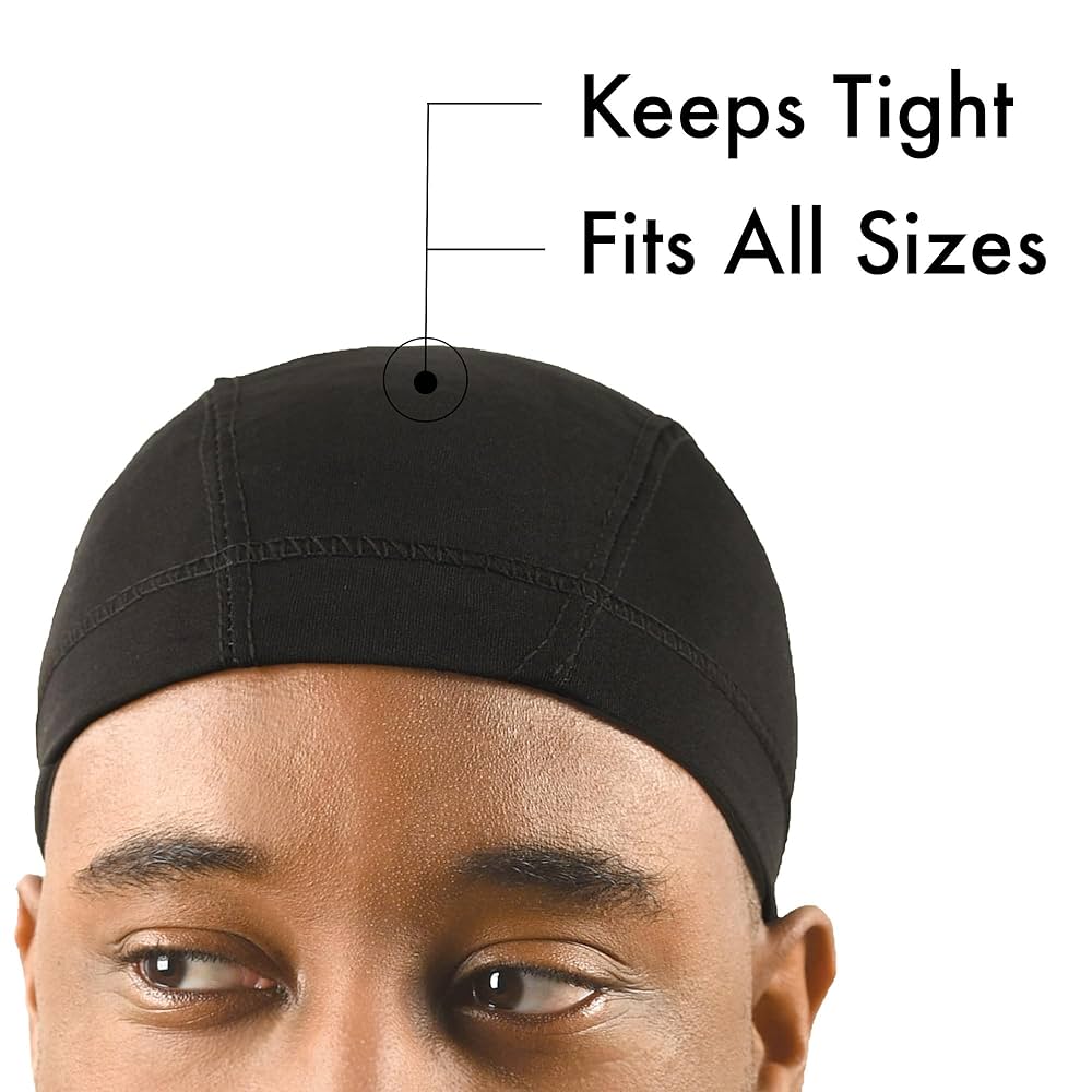 TITAN SPANDEX DOME CAP U/STRETCHED FIT ALL 11168