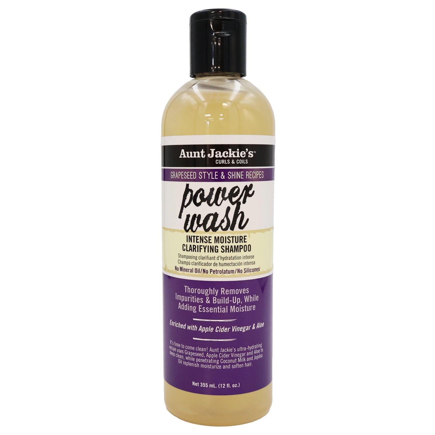 AUNT JACKIES POWER WASH 12OZ