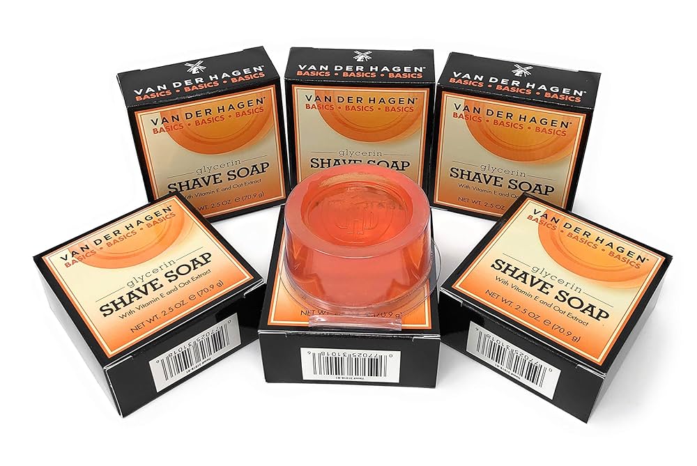 van der hagen glycerin shaving set 2.5oz