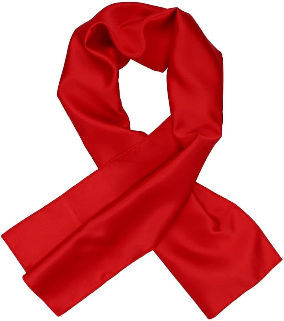 RED EX LONG 60" SCARF HQ186