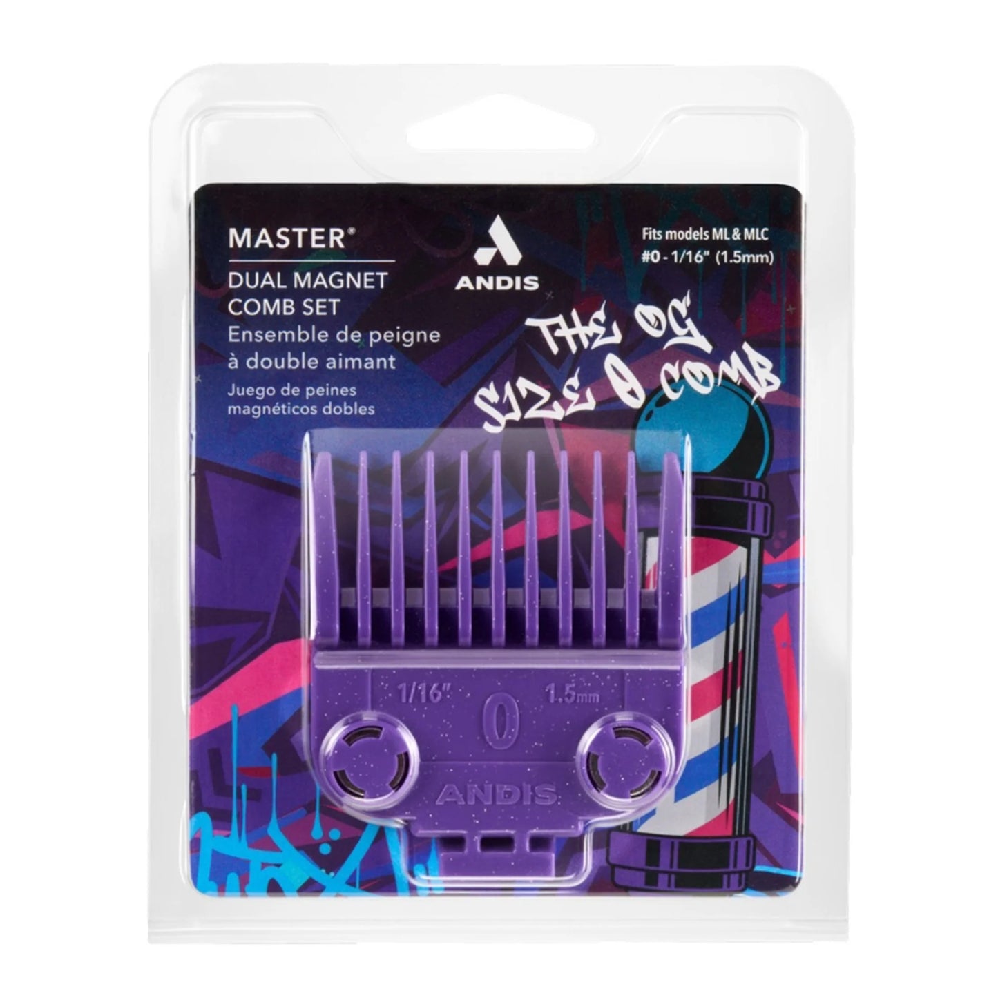 ANDIS MAGNETIC COMBS #0