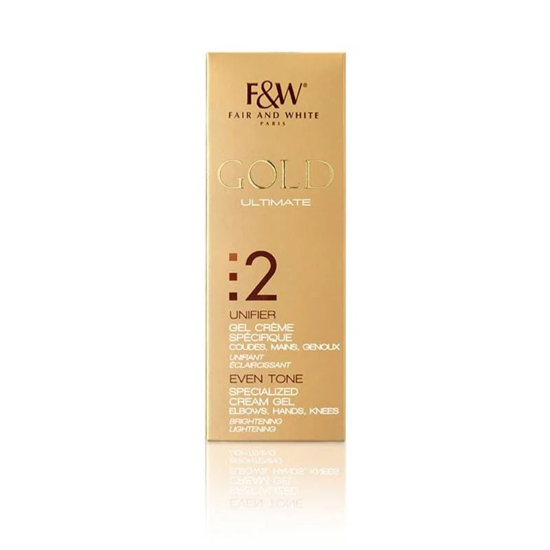 FAIR & WHITE GOLD 1CREAM GEL 1 OZ