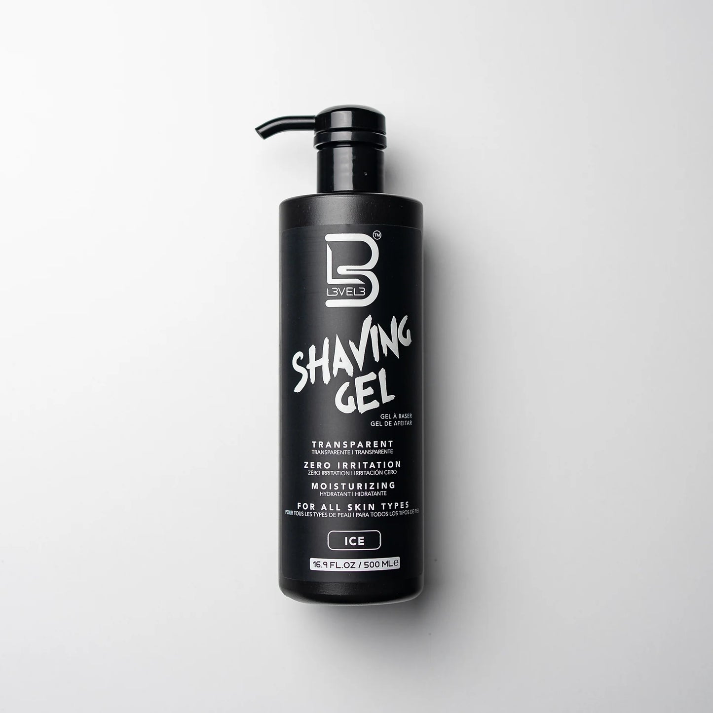 LEVEL 3 SHAVING GEL WITH ICE