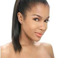 MODEL MODEL FUTURA YAKY STRAIGHT PONY TAIL