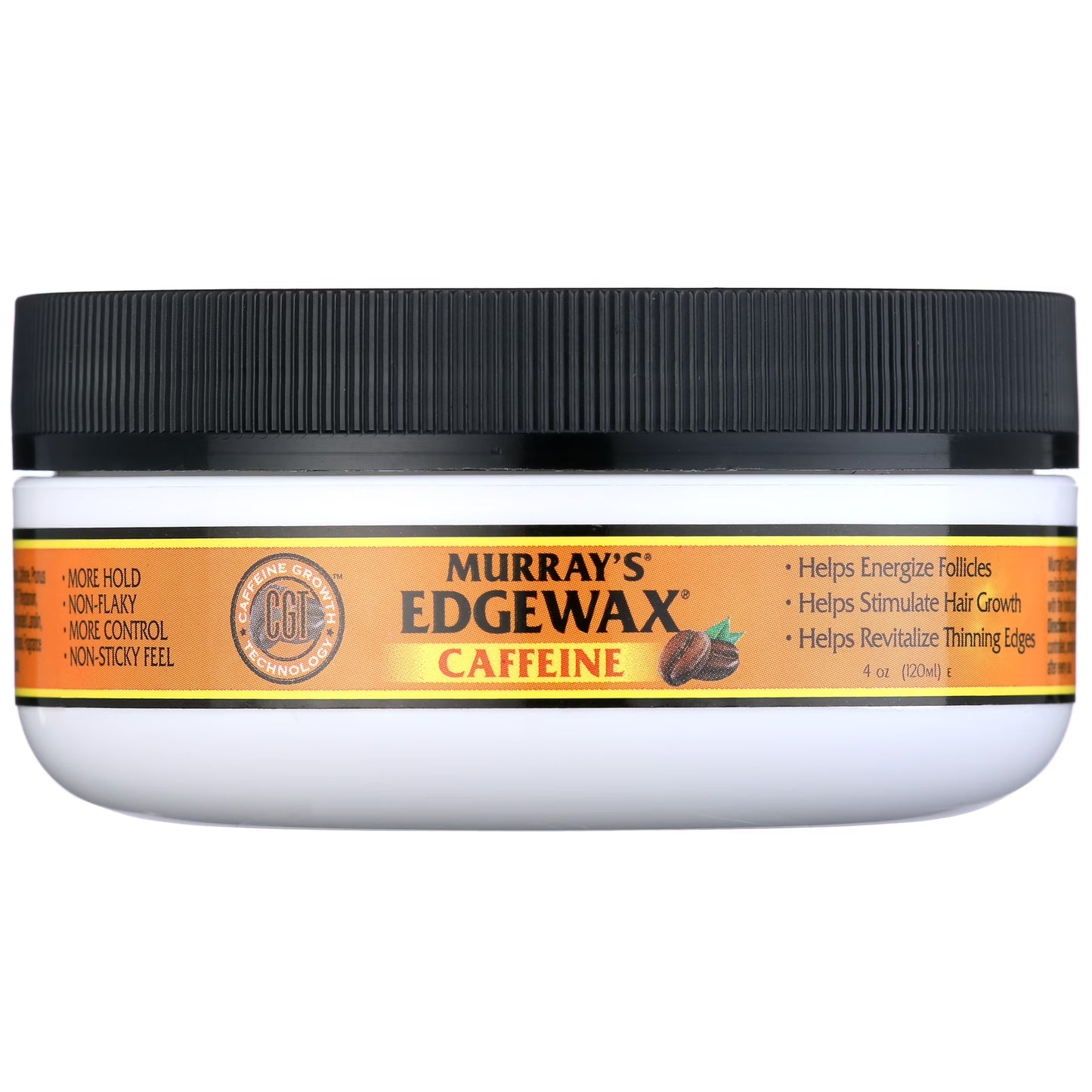 MURRAYS EDGE WAX GROWTH CAFFEINE CURLS 4OZ