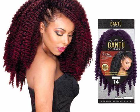 ZURY BANTU BLACK BRAID 14''