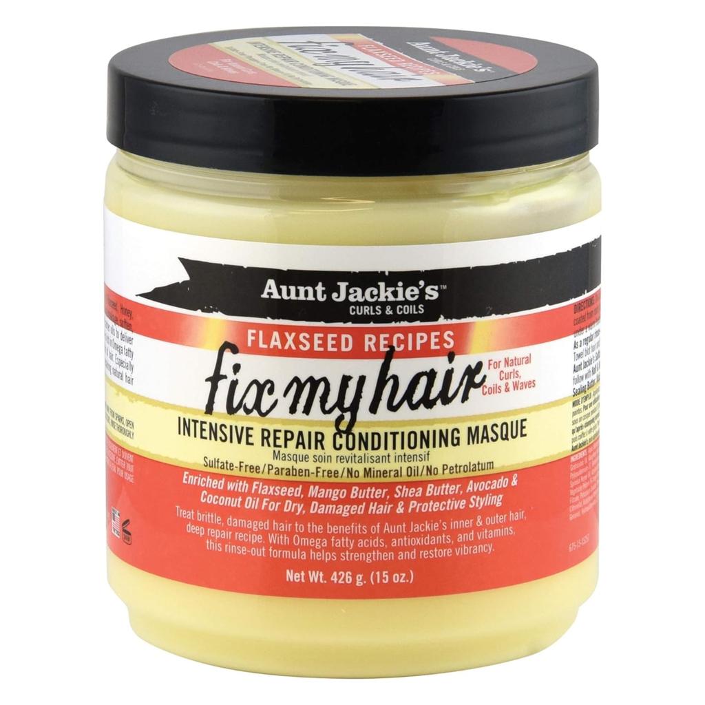 AUNT JACKIES FIX MY HAIR CONDITIONING MASQUE 15OZ