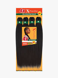 SENSATIONNEL 4X XPRESSION PRE-STRETCHED BRAIDING HAIR