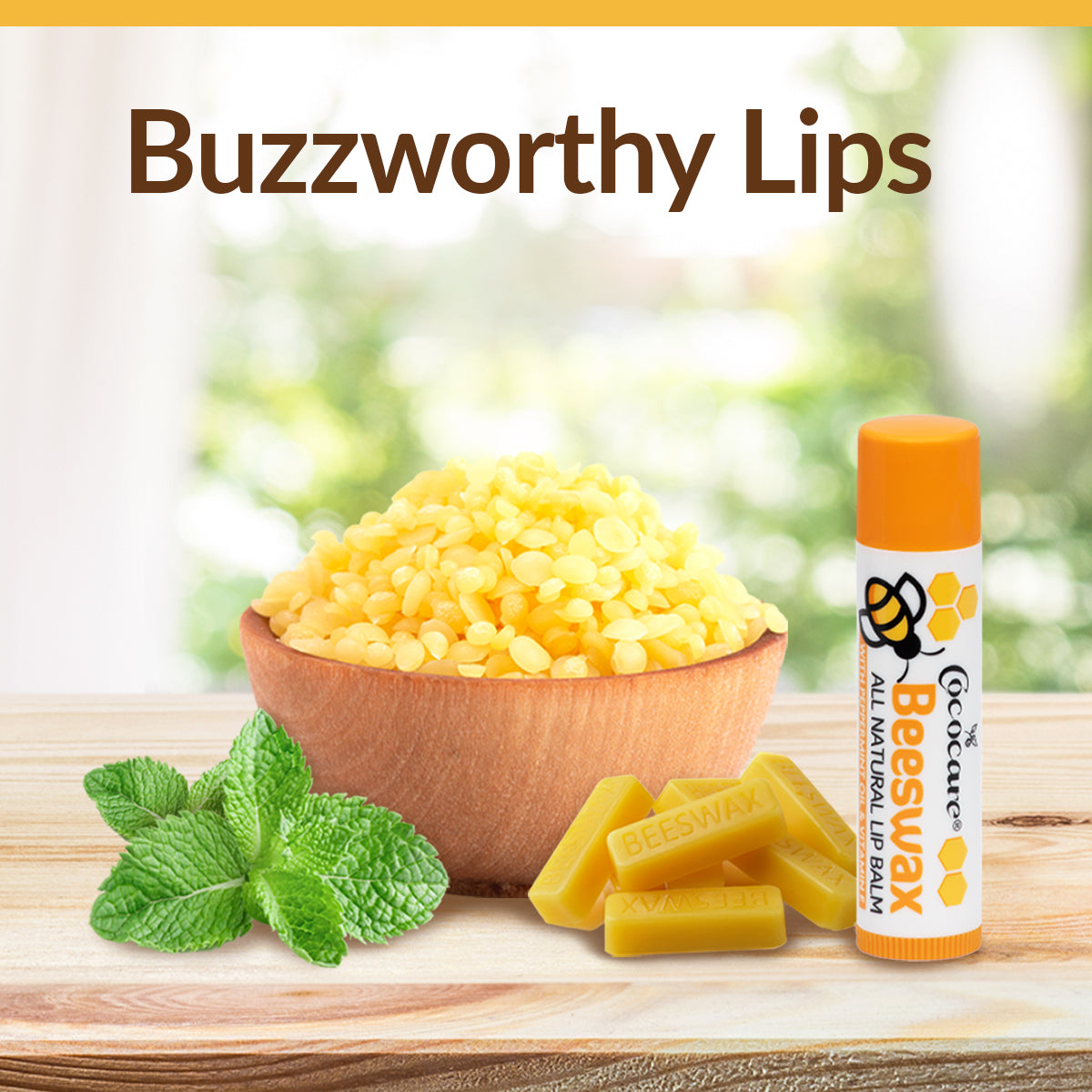 COCOCARE BEESWAW LIP BUM 2OZ