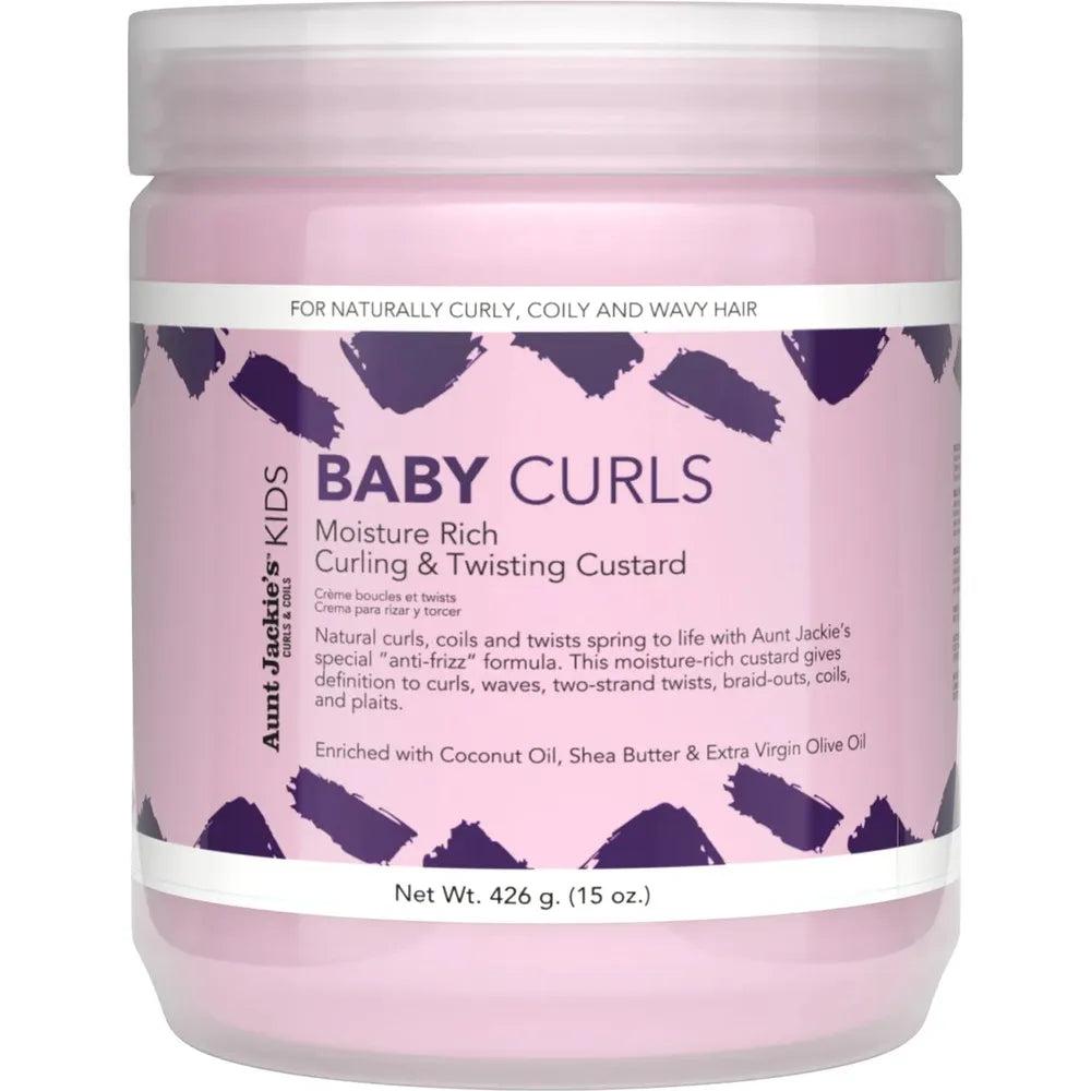 AUNT JACKIE BABY CURLS CURLING & TWISTING CUSTARD 15OZ