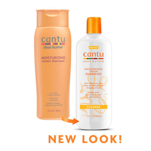 CANTU MOISTURIZING CREAM SHAMPOO 13.5 OZ
