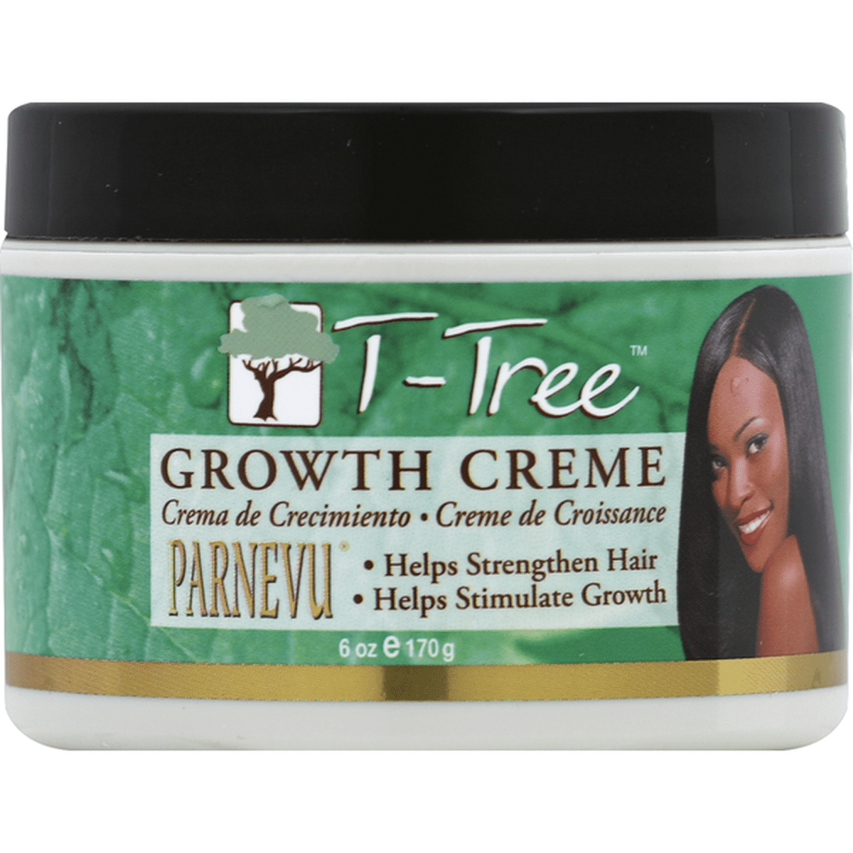 PARNEVU T-TREE GROWTH CREME 6 OZ