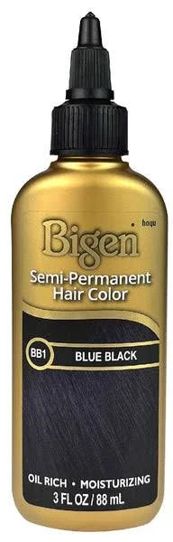 BIGEN SEM-I PERMANENT COLOR BLUE BLACK 3OZ