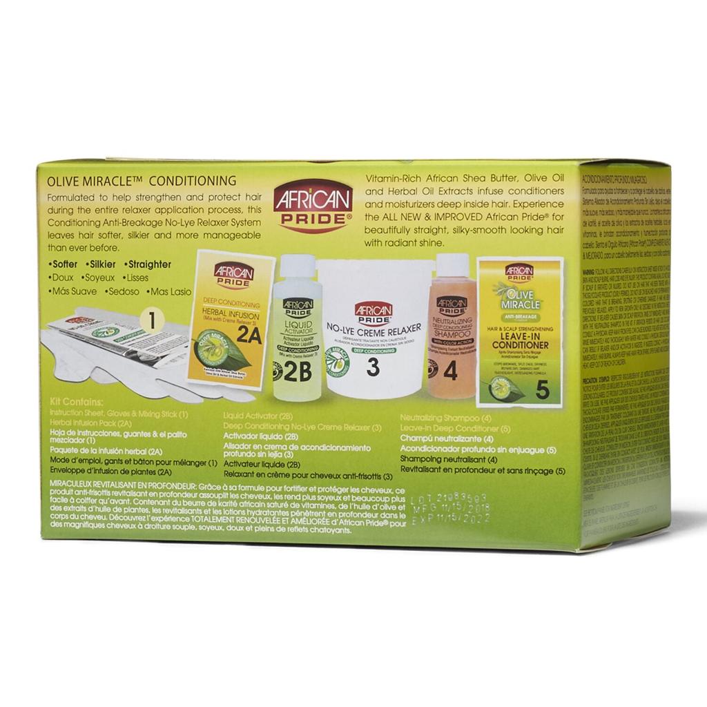 AFRICAN PRIDE N-LYE RELAXER KIT SUPER