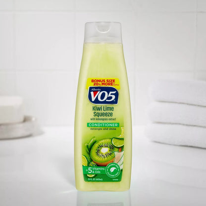 V05 KIWI LIME SQUEEZE WITH LEMONGRASS EXTRACT CONDITIONER DETANGLE AND SHINE