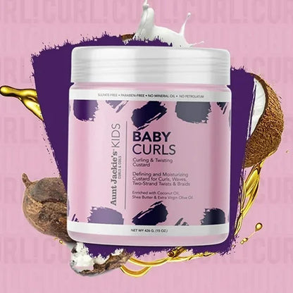 AUNT JACKIE BABY CURLS CURLING & TWISTING CUSTARD 15OZ