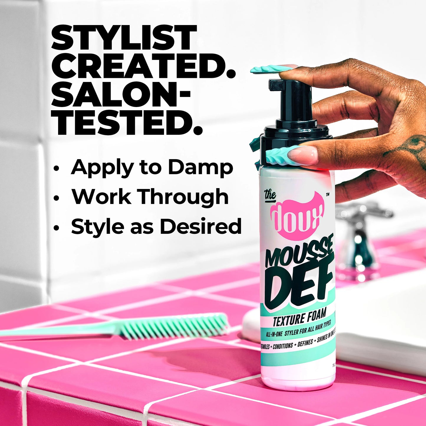 THE DOUX MOUSSE DEF TEXURE