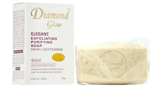 DIAMOND GLOW  ELEGANT EXFOLIATING SOAP 7 OZ