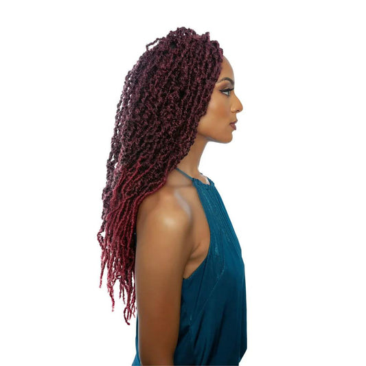 ZURY BUTTERFLY LOC WIG BURGANDY