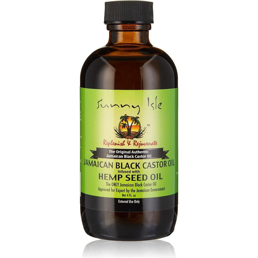 JAMAICAN BLACK CASTOR  HEMP OIL SEED 4OZ