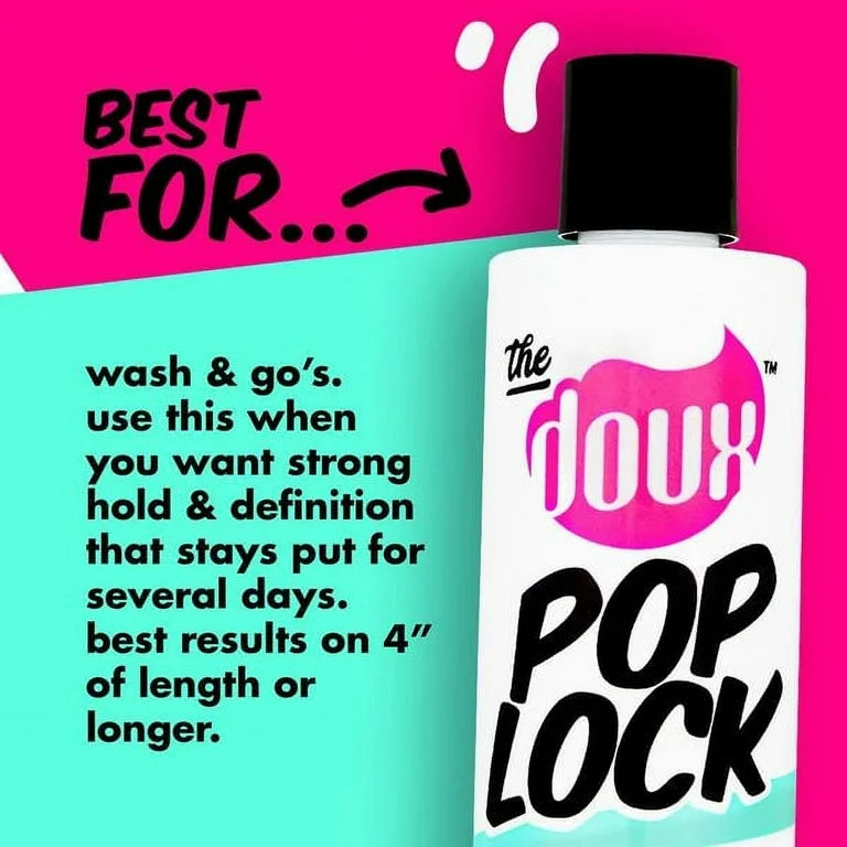 THE DOUX POP LOCK CURL.
