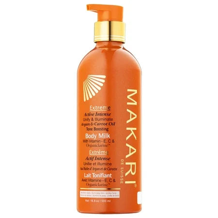 MAKARI ARGAN & CARROT BODY MILK TONING 16.8OZ