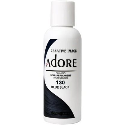 ADORE RINSE HAIR COLOR BLUE BLACK #130 4OZ