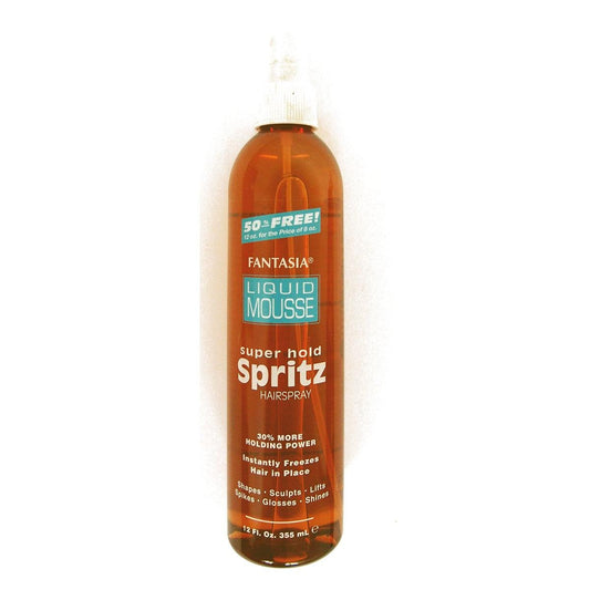 FANTASIA IC  SUPER HOLD SPRITZ HAIR SPRAY 10 OZ