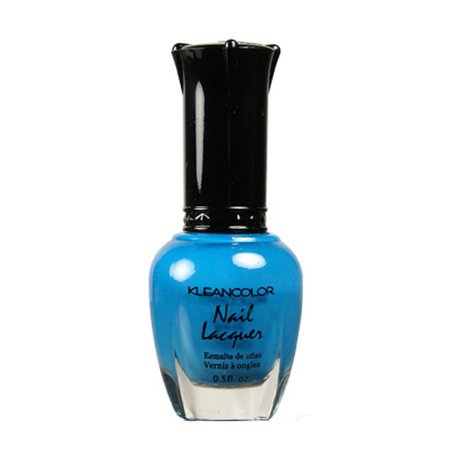 KLEANCOLOR NAIL LACQUER POLISH .5 OZ 14-NEON AQUE